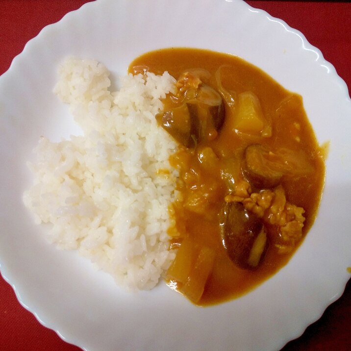 じゃがいも茄子カレー